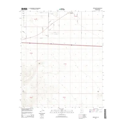 2014 Map of Indian Butte, 2014 Print