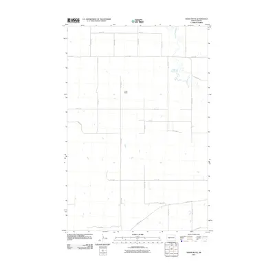 2011 Map of Indian Butte, 2011 Print