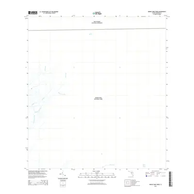 2015 Map of Indian Camp Creek, 2015 Print
