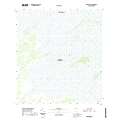 2021 Map of Indian Camp Creek, 2021 Print