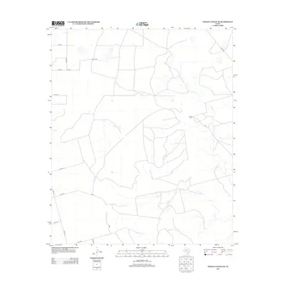 2012 Map of Indian Canyon NE, 2012 Print