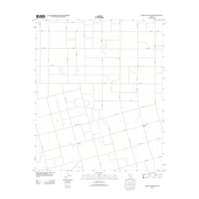 2012 Map of Indian Canyon NW, 2012 Print