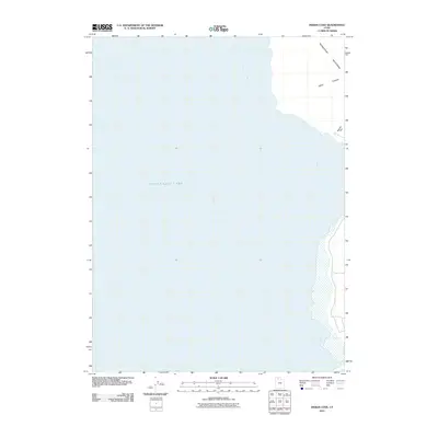 2011 Map of Indian Cove, 2011 Print