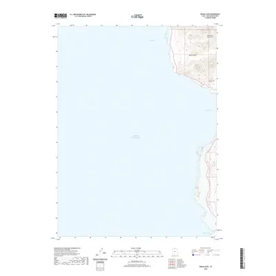 2020 Map of Indian Cove, 2020 Print