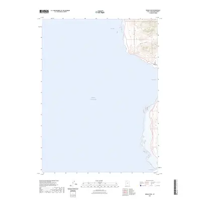 2023 Map of Indian Cove, 2023 Print