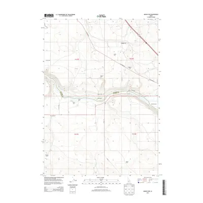 2013 Map of Indian Cove, 2013 Print