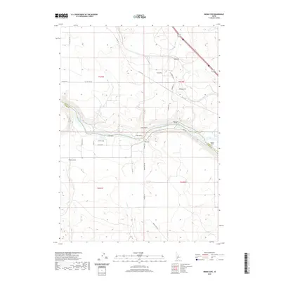 2020 Map of Indian Cove, 2020 Print