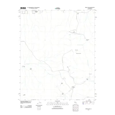 2012 Map of Indian Cove, 2012 Print