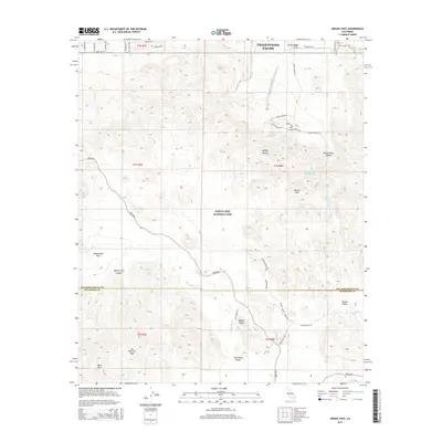 2015 Map of Indian Cove, 2015 Print