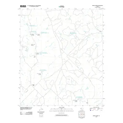 2010 Map of Indian Creek, 2010 Print