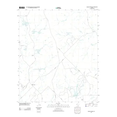 2012 Map of Indian Creek, 2012 Print