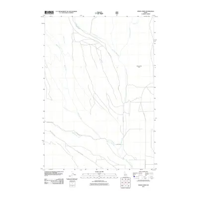 2011 Map of Indian Creek, 2011 Print