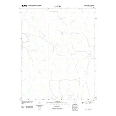2009 Map of Indian Creek, 2009 Print