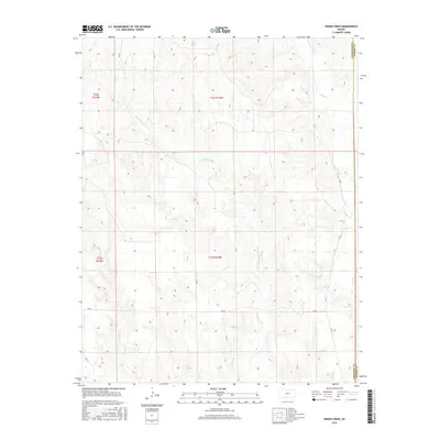 2016 Map of Indian Creek, 2016 Print