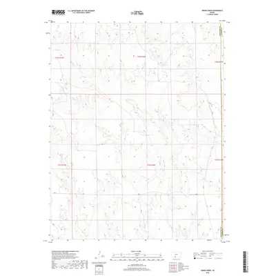 2018 Map of Indian Creek, 2018 Print