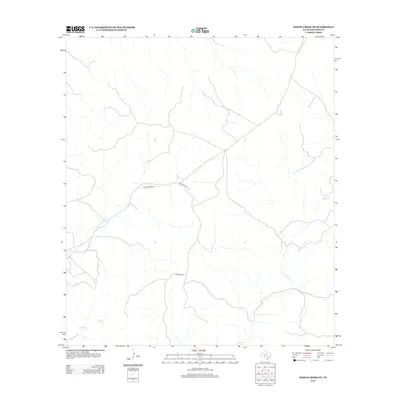 2012 Map of Indian Creek NE, 2012 Print