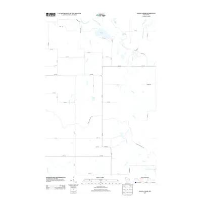 2013 Map of Indian Creek, 2013 Print