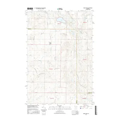 2015 Map of Indian Creek, 2015 Print