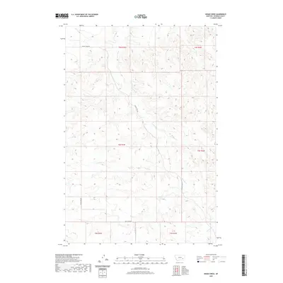 2020 Map of Indian Creek, 2020 Print