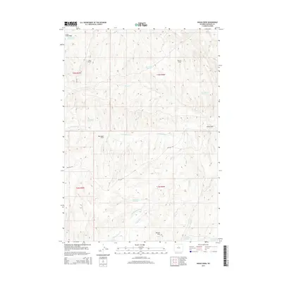 2015 Map of Indian Creek, 2015 Print