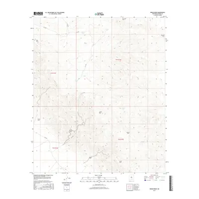 2017 Map of Indian Draw, 2017 Print