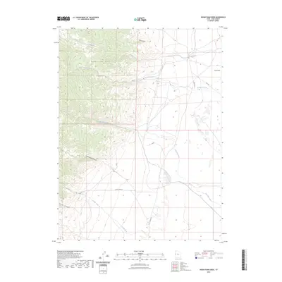 2023 Map of Indian Farm Creek, 2023 Print