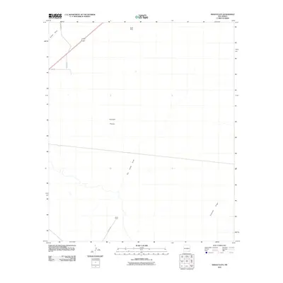 2010 Map of Indian Flats, 2010 Print
