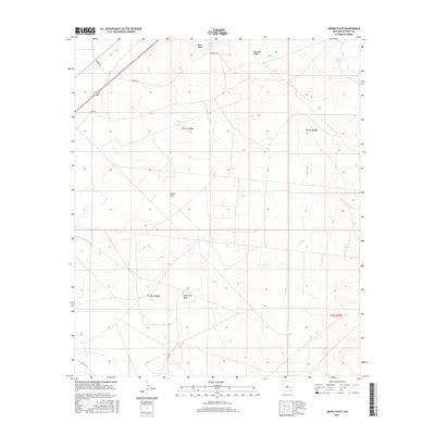 2017 Map of Indian Flats, 2017 Print