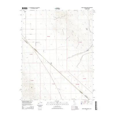2015 Map of Indian Garden Creek, 2015 Print