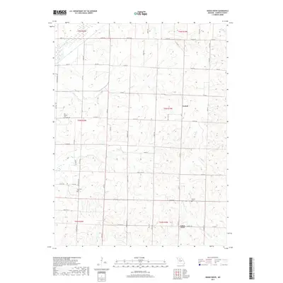 2017 Map of Indian Grove, 2017 Print