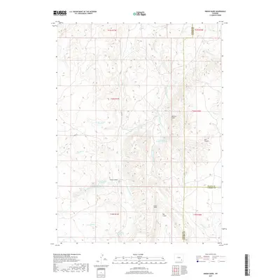 2017 Map of Indian Guide, 2017 Print