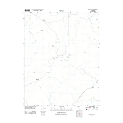 2012 Map of Indian Gulch, 2012 Print