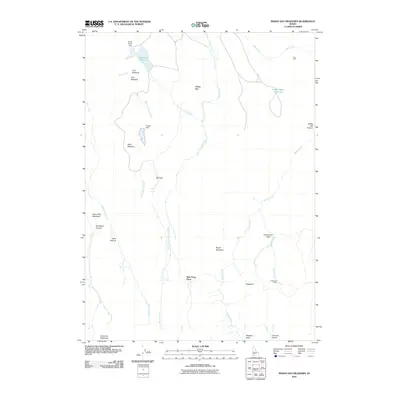 2010 Map of Indian Hay Meadows, 2010 Print
