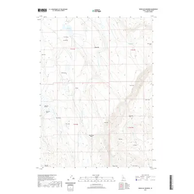 2020 Map of Indian Hay Meadows, 2020 Print