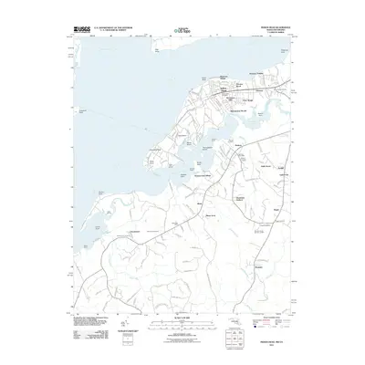2011 Map of Indian Head, 2011 Print