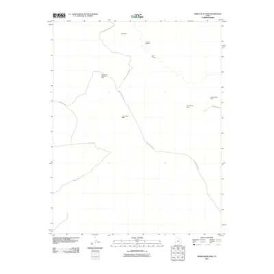 2011 Map of Indian Head Pass, 2011 Print