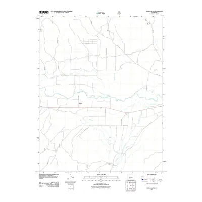 2011 Map of Indian Head, 2011 Print
