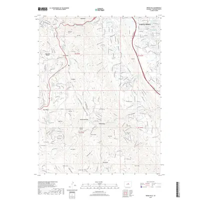 2019 Map of Indian Hills, 2019 Print