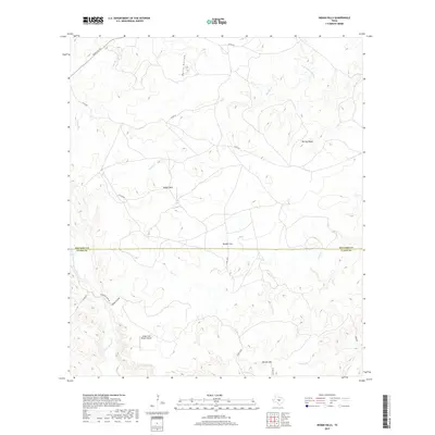 2019 Map of Indian Hills, 2019 Print