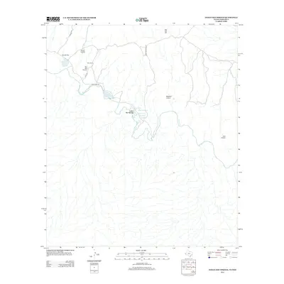 2012 Map of Indian Hot Springs, 2012 Print