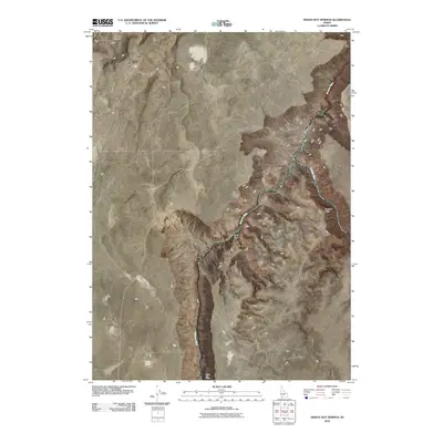 2010 Map of Indian Hot Springs, 2010 Print