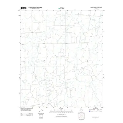 2012 Map of Indian Knoll, 2012 Print