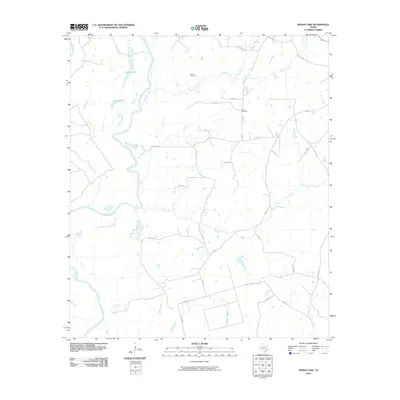 2010 Map of Indian Lake, 2010 Print