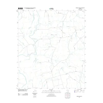 2013 Map of Indian Lake, 2013 Print