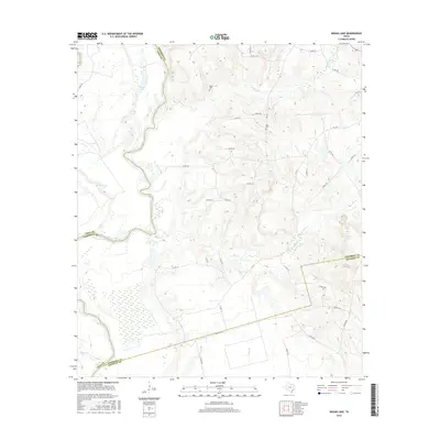 2016 Map of Indian Lake, 2016 Print