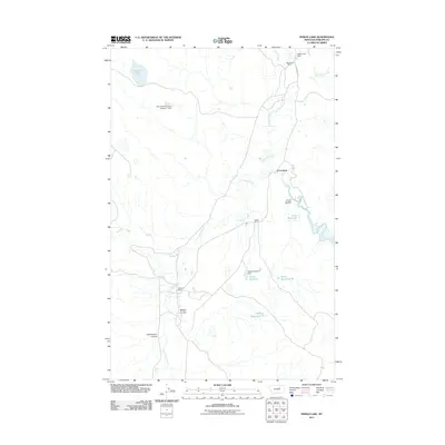 2011 Map of Indian Lake, 2011 Print