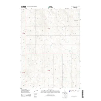 2013 Map of Indian Meadows, 2013 Print