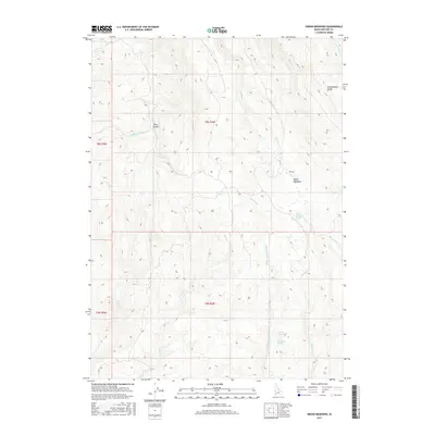 2017 Map of Indian Meadows, 2017 Print