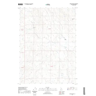 2020 Map of Indian Meadows, 2020 Print