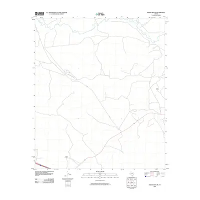 2010 Map of Indian Mesa NE, 2010 Print